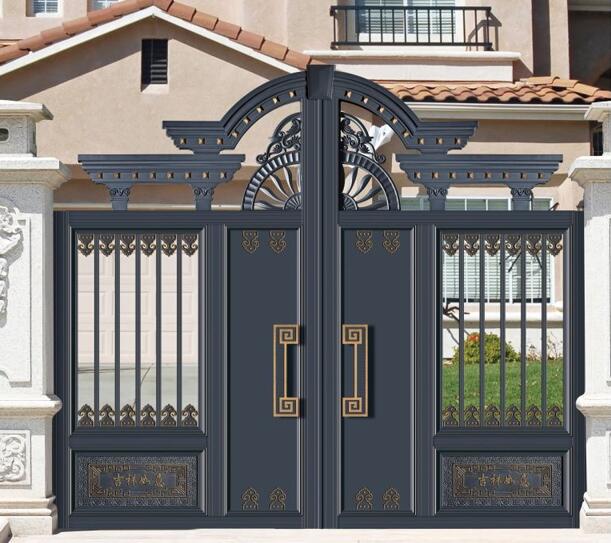 鏤空鋁藝庭院大門(mén)